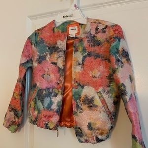 Colorful dressy puffer jacket